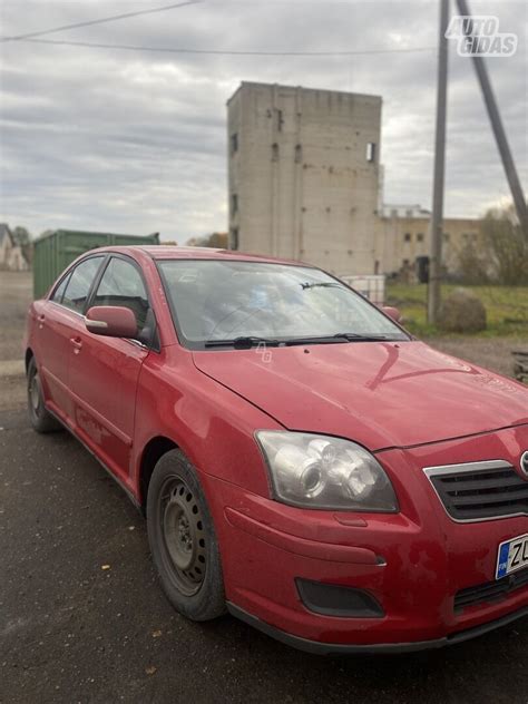 Toyota Avensis M Dalys Skelbimas Autogidas