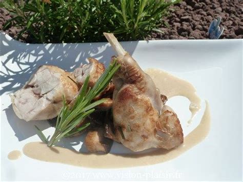 je cuisine des cuisses de lapin aux cèpes et romarin Recette Cuisse