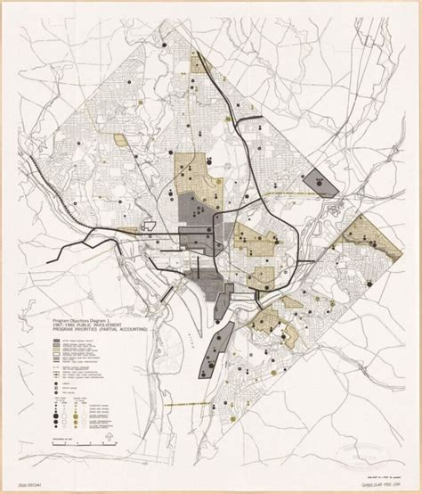 A Map Showing The Locations Of Various Buildings And Streets In An Area