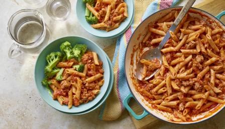 One-pan sausage pasta recipe - BBC Food