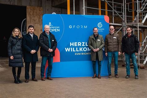 Gform Und Greenman Open Feiern Richtfest F R Neuen Edeka Markt Mit