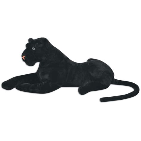 Vidaxl Panther Toy Plush Black Xxl Vidaxl Co Uk