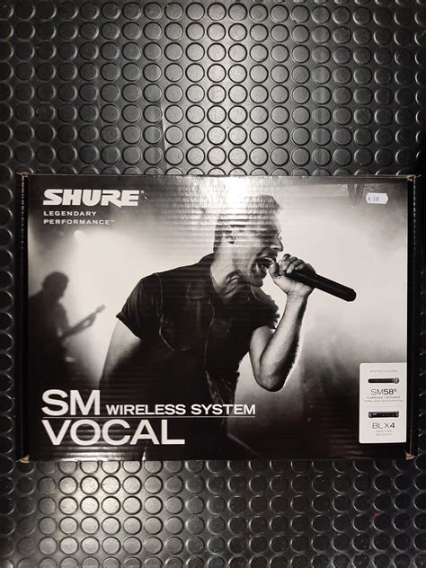 SHURE BLX24E / SM58 M17 SM WIRELESS SYSTEM / VOCAL - Guitar Shop