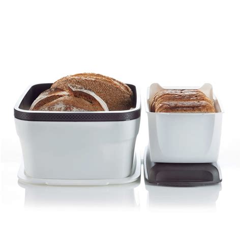 Tupperware Breadsmart Spar Set Bestehend Aus Beiden Brotkasten Gr En