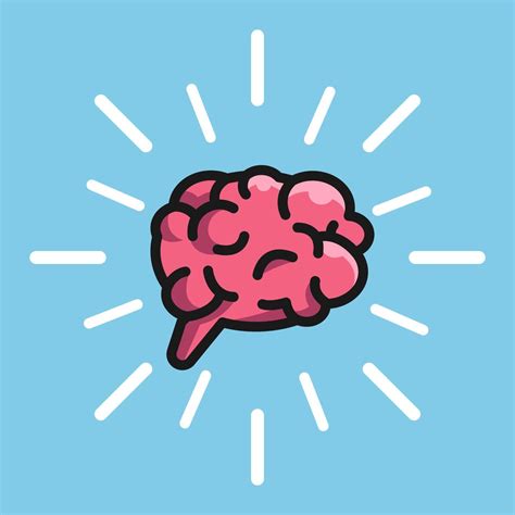 Pink Human Brain Icon 1218541 Vector Art At Vecteezy