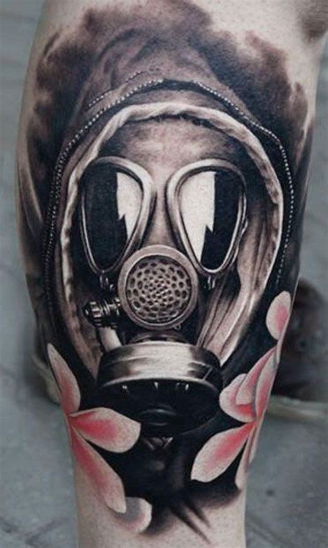 Tatouages D Tellement Bien Fait Que C En Est Troublant Gas Mask