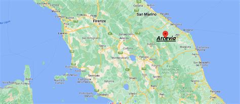 Dove Si Trova Arcevia Italia Mappa Arcevia Dove Si Trova