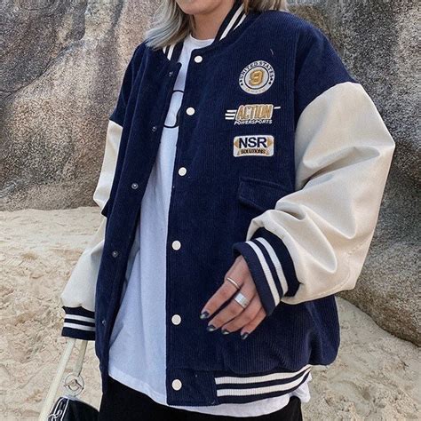 Blue Varsity Jacket Outfit Informacionpublica Svet Gob Gt