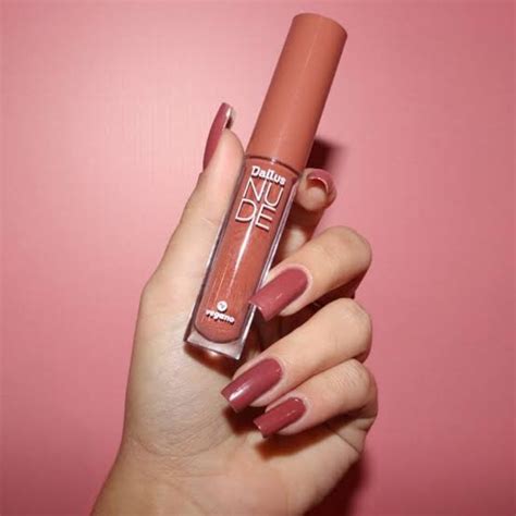 Batom Líquido Nude Matte Dailus Vegano Shopee Brasil