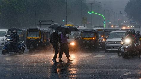 Heavy Rainfall Madhya Pradesh Imd Monsoon Yellow Alert Bhopal Indore