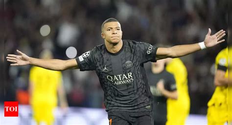 Kylian Mbappe Kylian Mbappé and Achraf Hakimi score as PSG beat