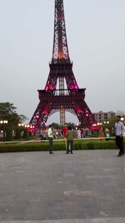 Amazing Eiffel Tower Bahria Town Lahore Youtube