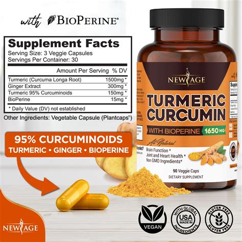 Mua Turmeric Curcumin With Bioperine Capsules Natural Joint And Healthy