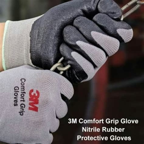 Jual Gloves Sarung Tangan Safety 3M Comfort Grip Gloves Nitrile Foam