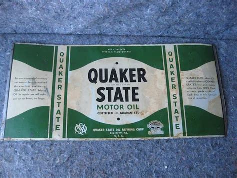 Quaker State Logo History - Hustlin Through History A Timeline Of ...