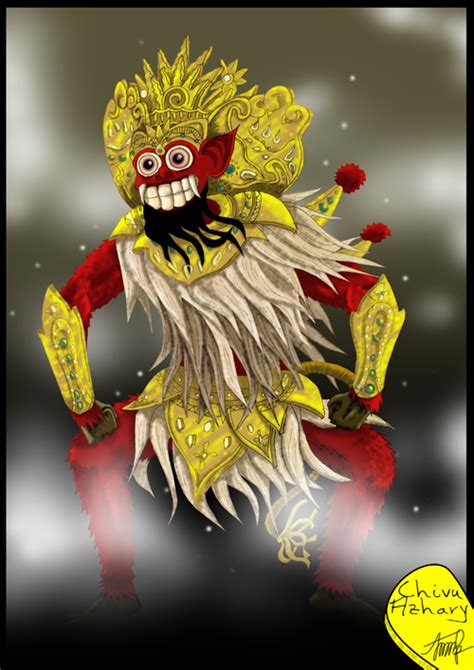 Barong Man By Chivu Azhary14 On Deviantart