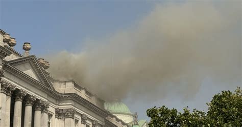 Incendiu La Somerset House Din Londra Care G Zduie Te Una Dintre Cele