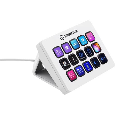 Stream Deck Mk White Teclas Elgato Teslards