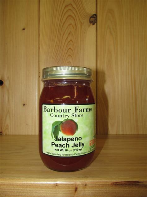 Jalapeno Peach Jelly Barbour Farms