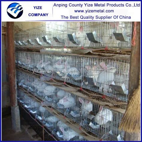 Rabbit Farming Cage/rabbit Breeding Cages/commercial Rabbit Cages - Buy ...