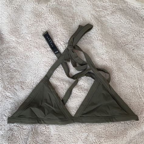 Dark Green Bikini Top Gem