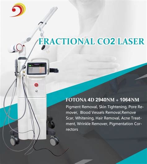 Fotona 4d 2940nm Nd Yag 1064nm Skin Rejuvenation Erbium Yag Laser 2940 Machine Fractional Co2