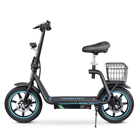 BOGIST M5 Elite Electric Scooter With Seat Zima Blue Version