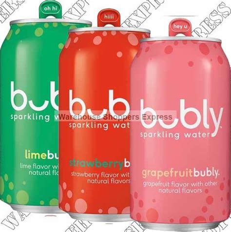 Bubly Sparkling Water - Warehouse Shoppers Express