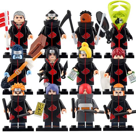 Kit Lego Naruto Akatsuki C Bonecos Crian As Brinquedos Shopee Brasil