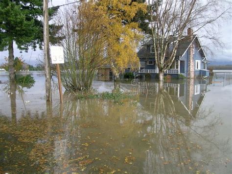 Washington State Flooding - Completely Surrounded by Water