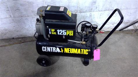 Central Pneumatic 8 Gallon Air Compressor Property Room