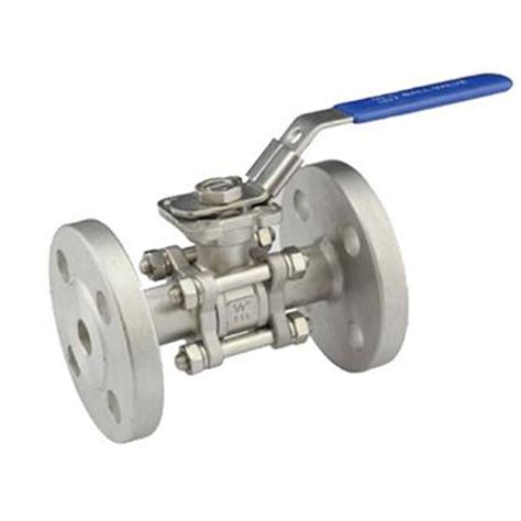 Pc Platform Stainless Steel Flanged Ball Valve