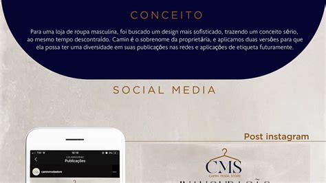 Logotipo Camin Moda Store On Behance