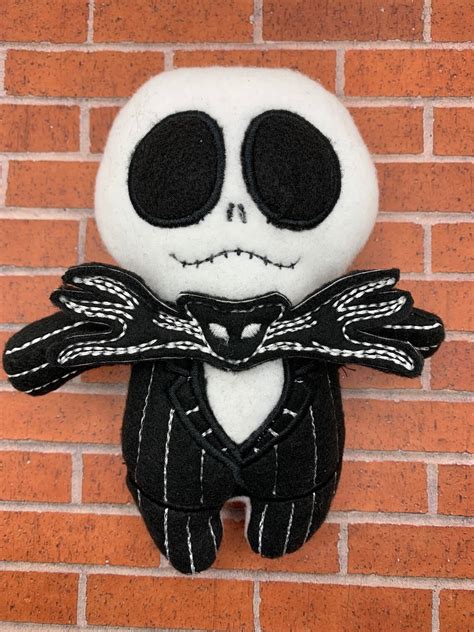 Nightmare Before Christmas Jack Plushie Etsy