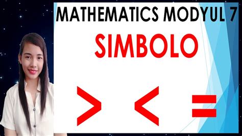 II MATHEMATICS MODULE 7 ARALIN SIMBOLO NG MAS MARAMI, MAS KAUNTI KASINDAMI II ASYNCHRONOUS CLASS ...