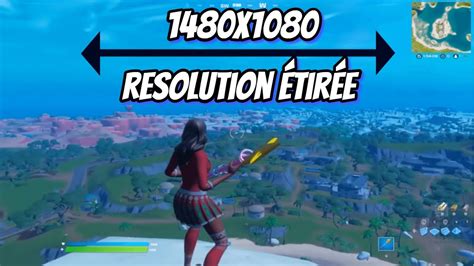 Avoir Une Resolution ÉtirÉe Sur Fortnite En 2024 Youtube