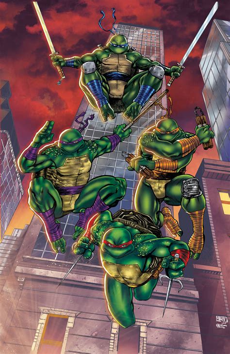 Teenage Mutant Ninja Turtles Cowabunga Colors By Crisstianocruz On