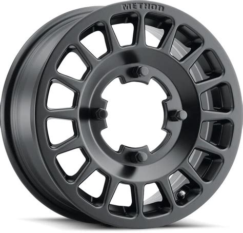 Kit 4 AMS M1 Evil Tires 27x9 14 On Method 407 Bead Grip Matte Black