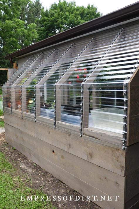 How To Build A Lean To Greenhouse Step By Step