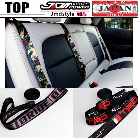 Jdm Style Racing Katana Seatbelt Webbing Jdm Car Modification Japanese