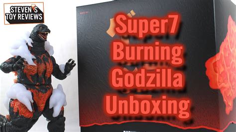 Super Burning Godzilla Unboxing Toho Ultimates Wave Youtube