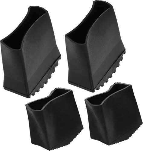 OSALADI 4pcs Folding Ladder Feet Home Furniture Leg Protectors For