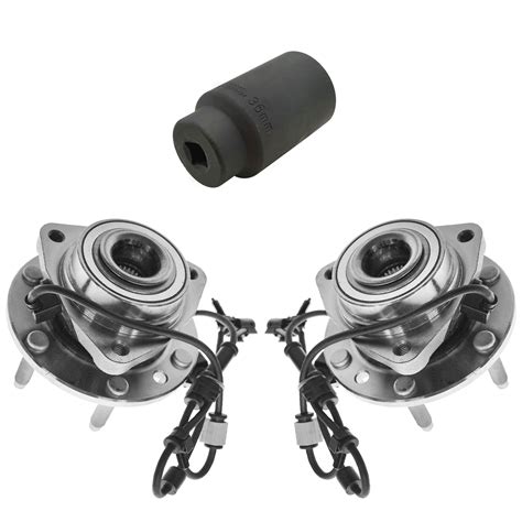 Trq Front Wheel Hub Bearing Pair W Mm Socket For Trailblazer Envoy