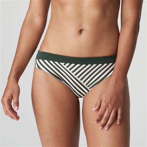 Bikini Primadonna Braguita Corte Bikini De Rayas Verde Anay