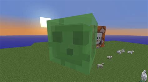 Giant Slime With Only One Command Commands Command Blocks And