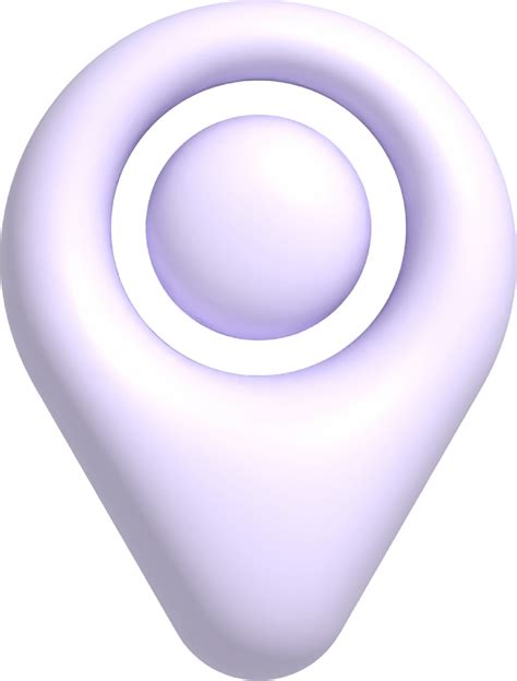 3d Location Pin Icon 21048671 Png