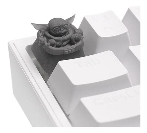 Keycap Tecla Baby Yoda Teclado Mec Nico Gamer Personalizada