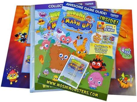 Moshi Monsters Mash Up Trading Card Starter Pack Binder Amazon Co Uk