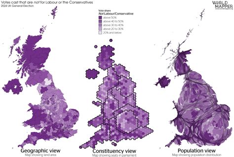 Uk General Election Vote Share Of Other Parties Non Labour