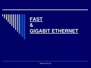 PPT Ethernet Fast Ethernet And Gigabit Ethernet PowerPoint